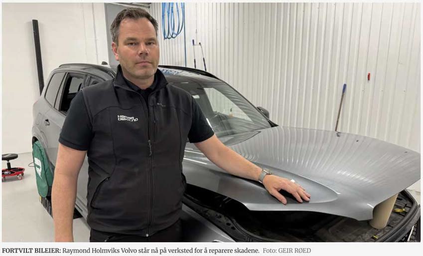 Lakkskader etter foliering