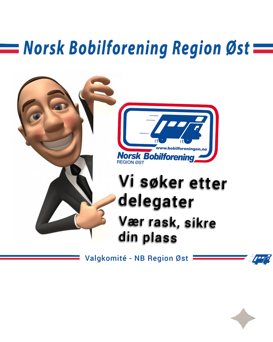 Artikkelbilde til artikkelen Vi søker delegater